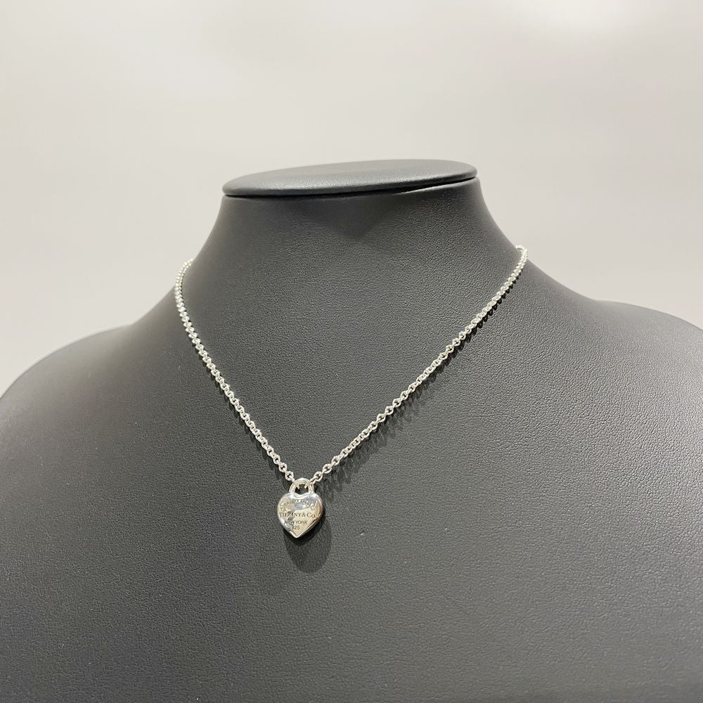 中古AB/使用感小】TIFFANY&Co. ティファニー リターントゥ フルハート シルバー925 レディース ネックレス シルバー20485689