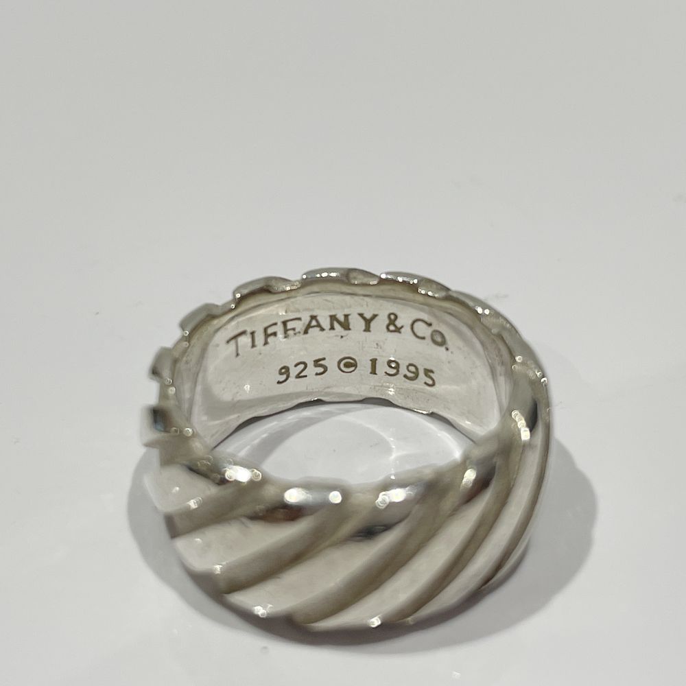 TIFFANY&Co.(ティファニー) ツイスト トルネード 7.5号 リング・指輪 シルバー925 レディース【中古B】20240702