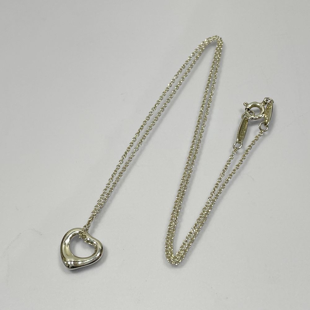 TIFFANY&Co.(ティファニー) オープンハート S ネックレス シルバー925 レディース【中古】20240909