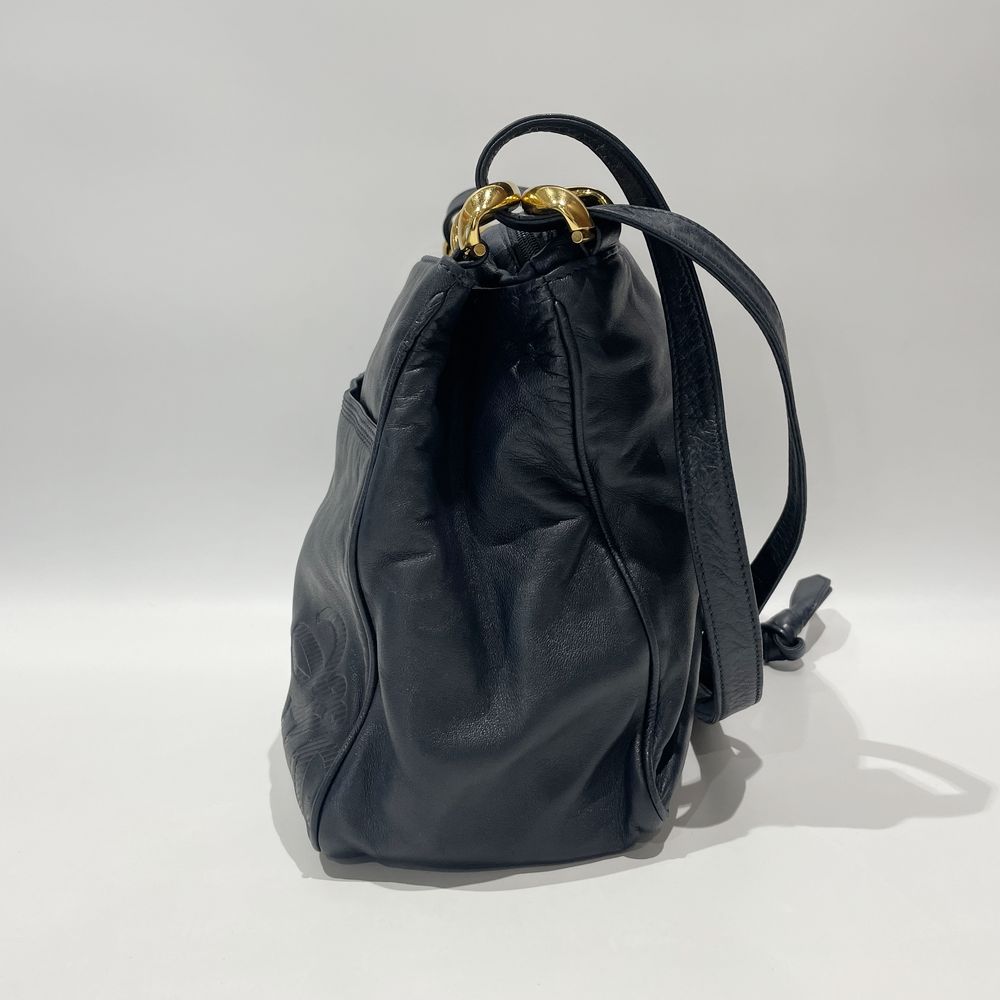 LOEWE(ロエベ) アナグラム ナッパ 肩掛け ヴィンテージ ショルダーバッグ レザー レディース【中古AB】20240824