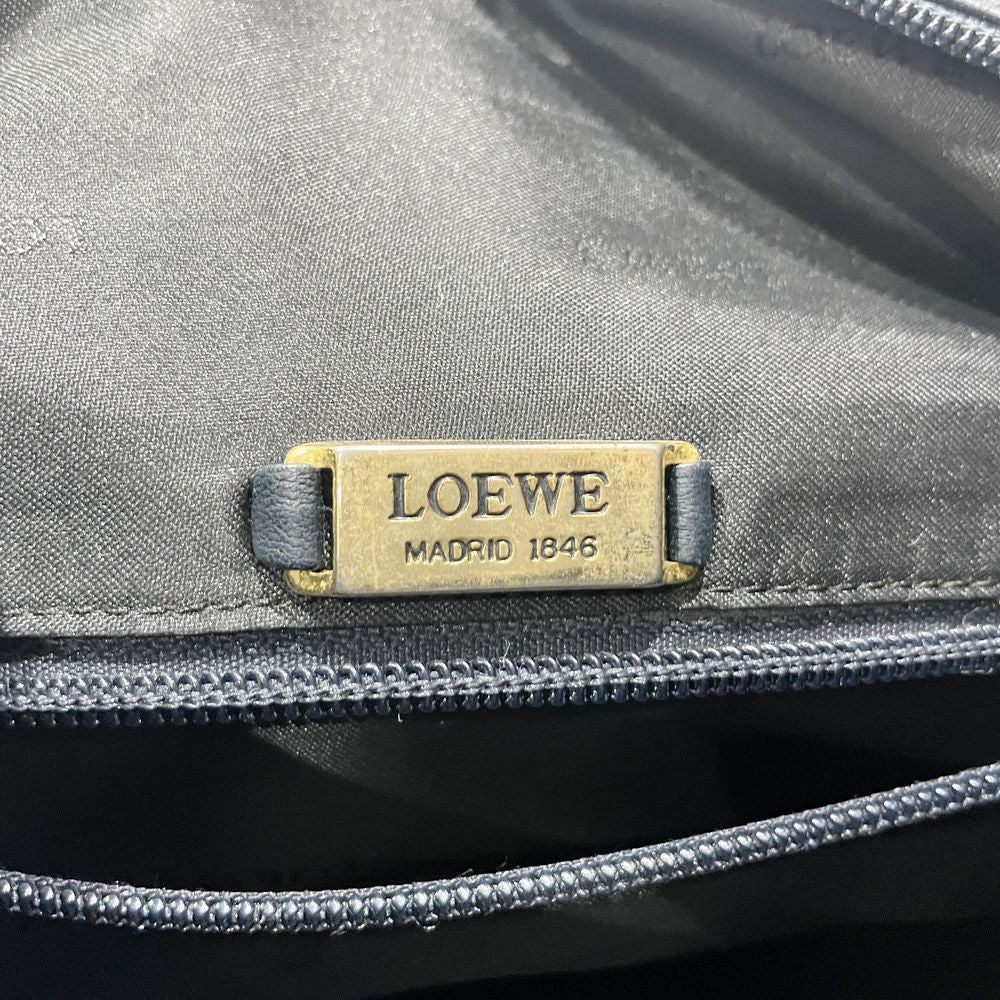 LOEWE(ロエベ) アナグラム ナッパ 肩掛け ヴィンテージ ショルダーバッグ レザー レディース【中古AB】20240824