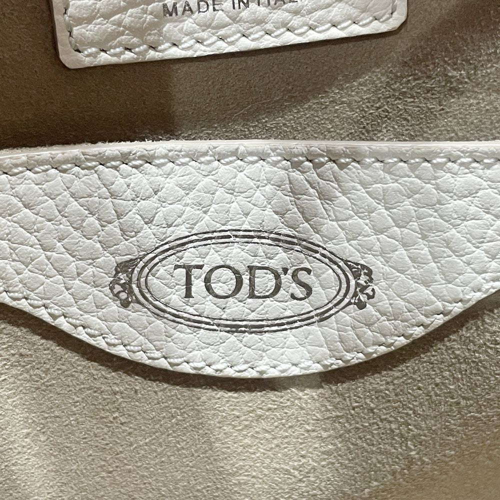 TOD’S(トッズ) ニュージョイ New Joy ミニ 2WAY ハンドバッグ レザー レディース【中古B】20240824