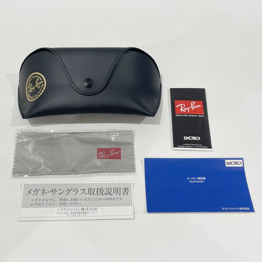 Ray-Ban(レイバン) ティアドロップ カーブレンズ デミ柄 RB3386 001/13 サングラス メタル/プラスチック ユニセックス【中古AB】20240817