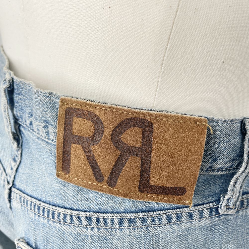 RRL(ダブルアールエル) サイズ31/31 ダメージ デニムパンツ 21653 R004 デニムパンツ コットン/ポリエステル メンズ【中古C】20240831