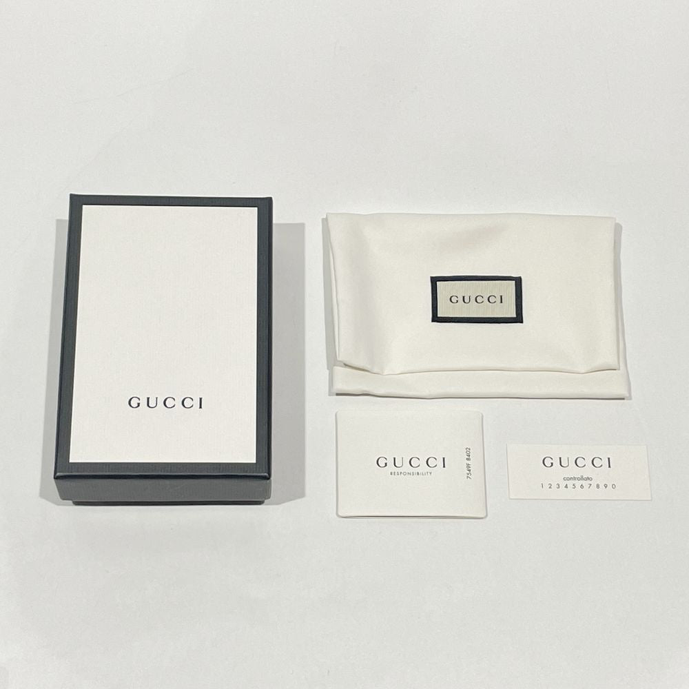 GUCCI(グッチ) GGマーモント リップスティック 小物入れ ポーチ 615998 ネックレス レザー/メタル ユニセックス【中古A】20240823