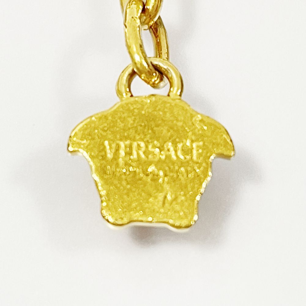 VERSACE(ヴェルサーチ) グレカ メデューサ チェーン ネックレス GP 【中古B】20240823