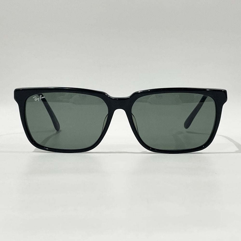 中古AB/使用感小】Ray-Ban レイバン ヴィンテージ TRADITIONALS MADISON #06 スクエア ユニセックス サングラス  ブラック20485938