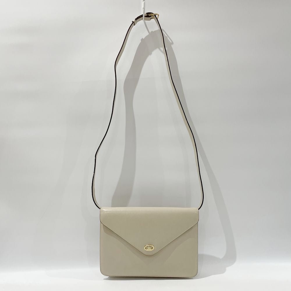 CELINE(セリーヌ) マカダム ロゴ 斜め掛け ヴィンテージ ショルダーバッグ レザー レディース【中古AB】20240824