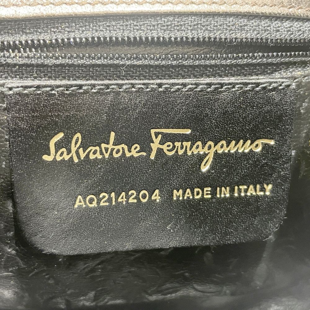 Salvatore Ferragamo(サルヴァトーレフェラガモ) ガンチーニ チェーン ミニ 2WAY AQ214204 ショルダーバッグ レザー レディース【中古AB】20240901