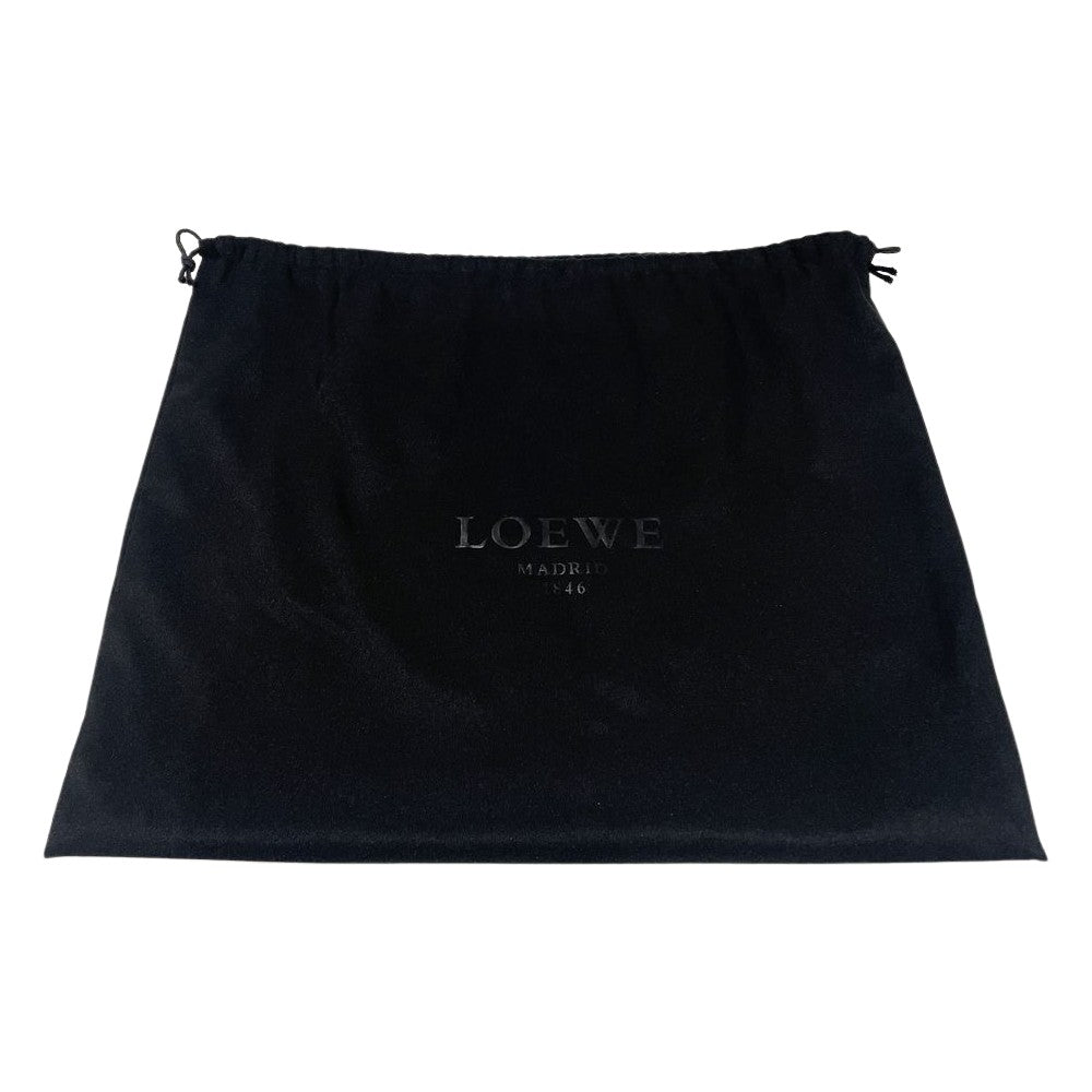 LOEWE(ロエベ) 【レア】アナグラム バニティ ミニ ヴィンテージ ハンドバッグ レザー レディース【中古AB】