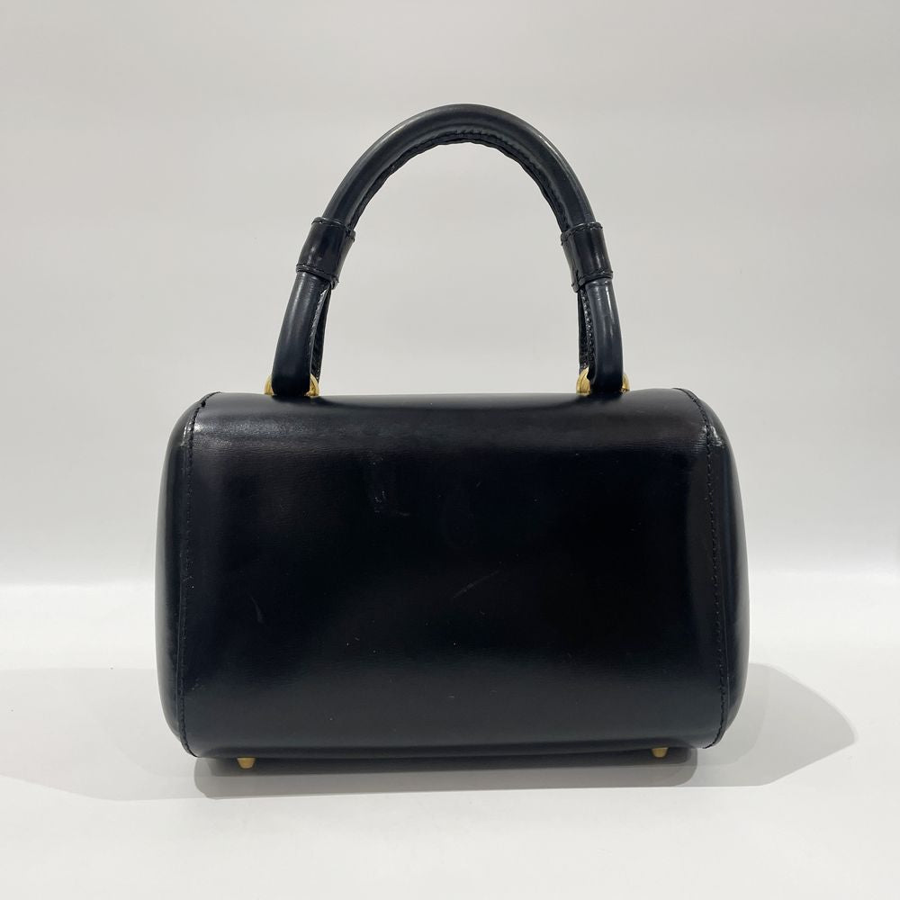 LOEWE(ロエベ) 【レア】アナグラム バニティ ミニ ヴィンテージ ハンドバッグ レザー レディース【中古AB】