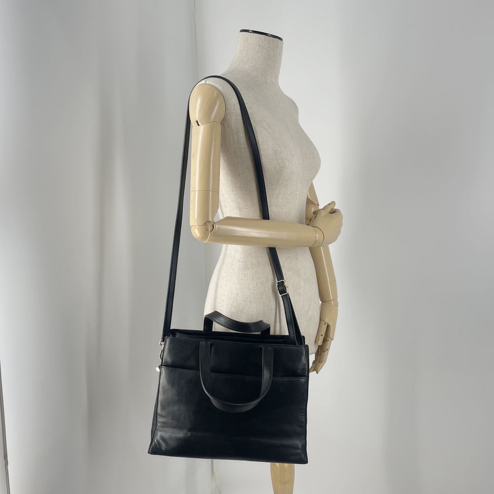 LOEWE(ロエベ) アナグラム ナッパ 2WAY ヴィンテージ ハンドバッグ レザー レディース【中古B】20240824