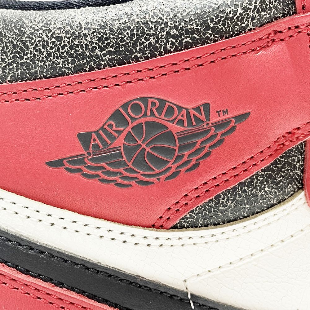 中古SA/極美品】NIKE ナイキ AIR JORDAN 1 HIGH OG Lost & Found Chicago エアジョーダン1 ハイ OG  ロスト&ファウンド シカゴ メンズ スニーカー レッド20486863