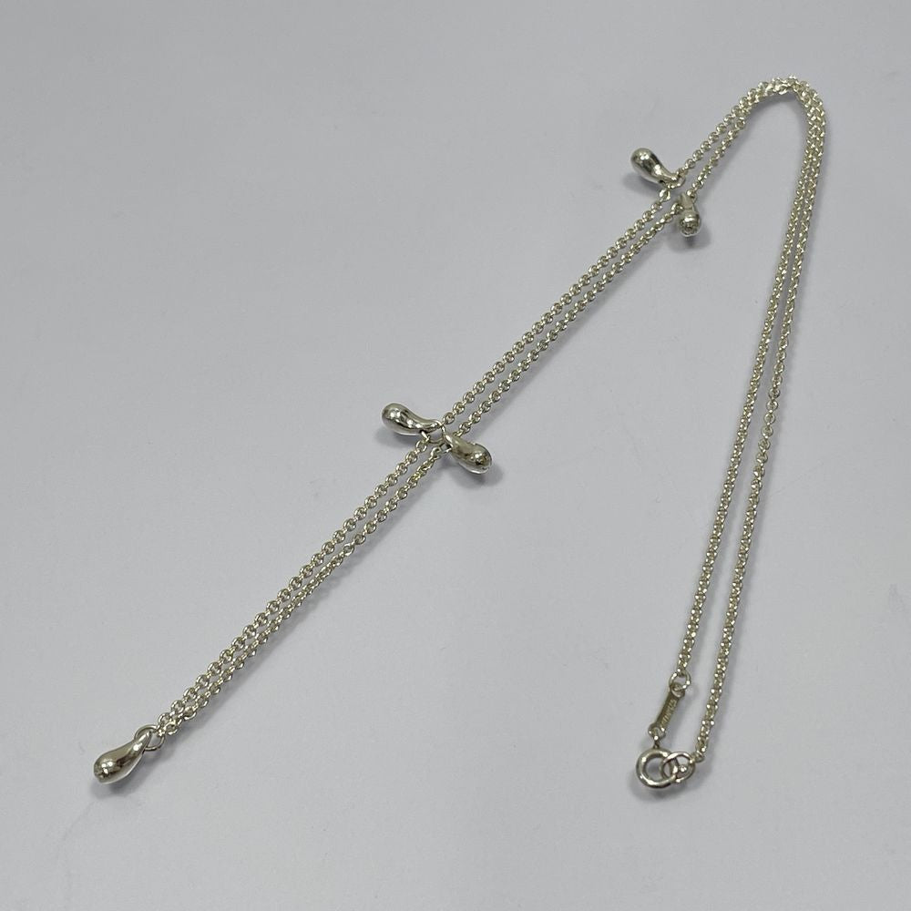 中古AB/使用感小】TIFFANY&Co. ティファニー ティアドロップ 5P シルバー925 レディース ネックレス シルバー20486899