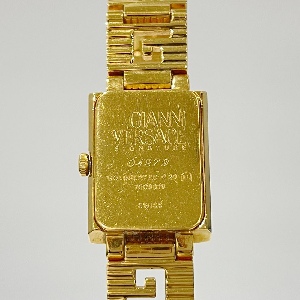 Gianni Versace(ジャンニ・ヴェルサーチ) メデューサ 7009019 腕時計 GP レディース【中古】20241001