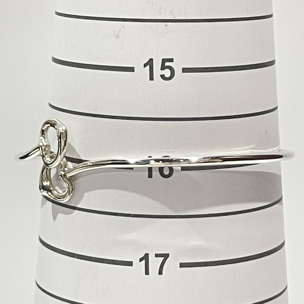 TIFFANY&Co.(ティファニー) ダブルオープンハート バングル シルバー925 レディース【中古】20240904