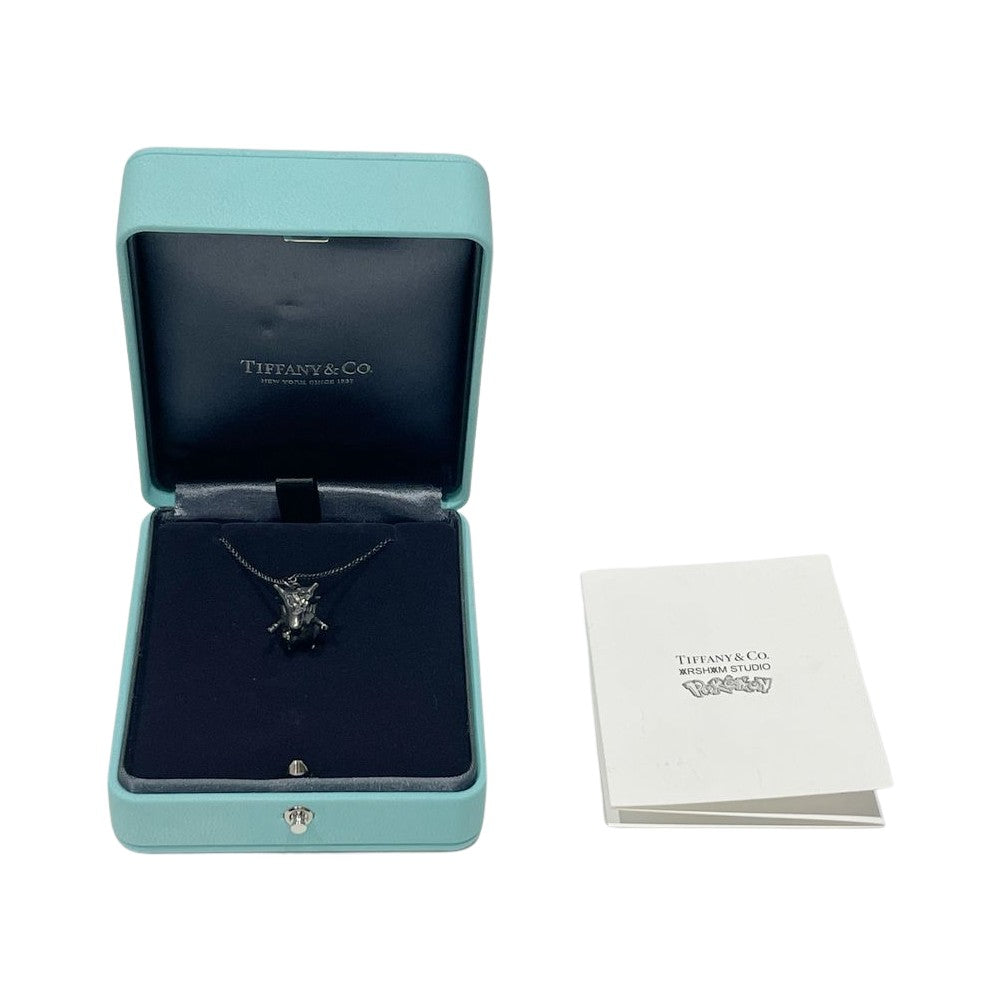 TIFFANY&Co.(ティファニー) アーシャムスタジオ＆ポケモン カラカラ ネックレス シルバー925 ユニセックス【中古A】20240827