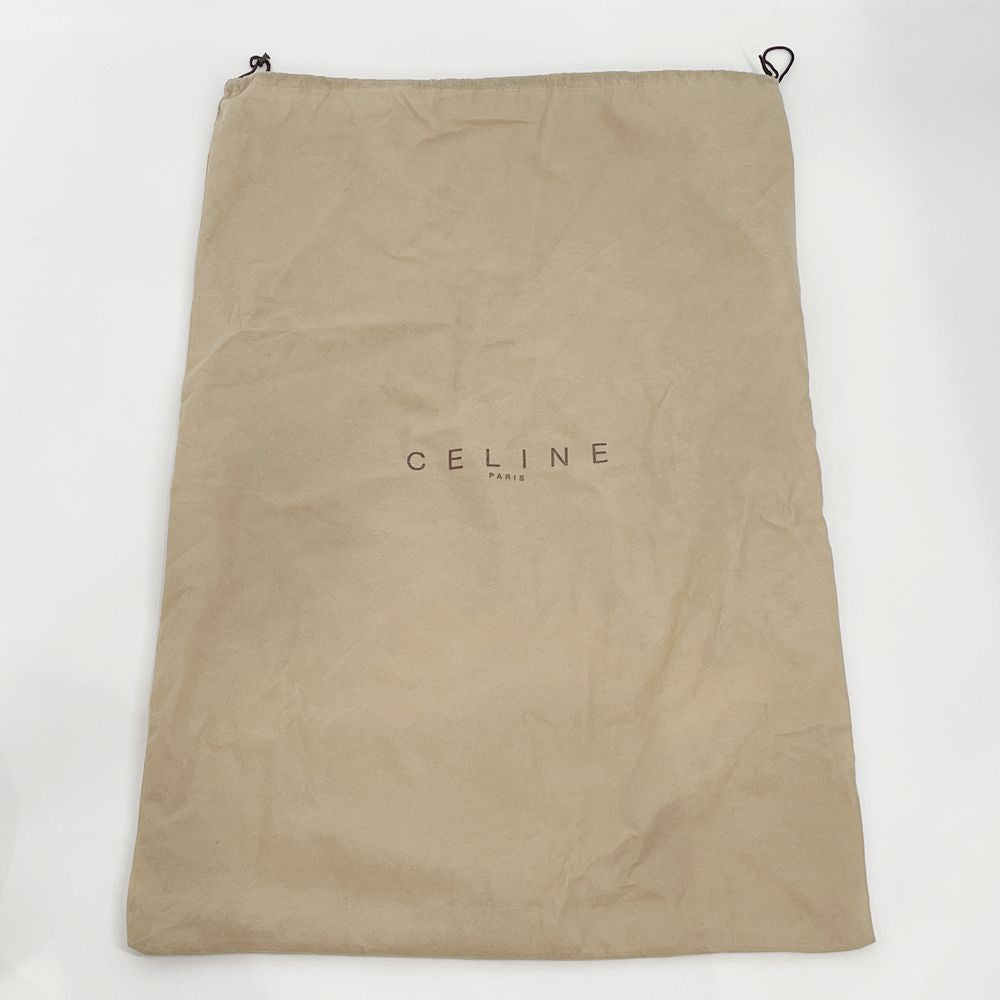 CELINE(セリーヌ) マカダム トリオンフ バケツ型 肩掛け ヴィンテージ ショルダーバッグ PVC/レザー レディース【中古AB】20240901