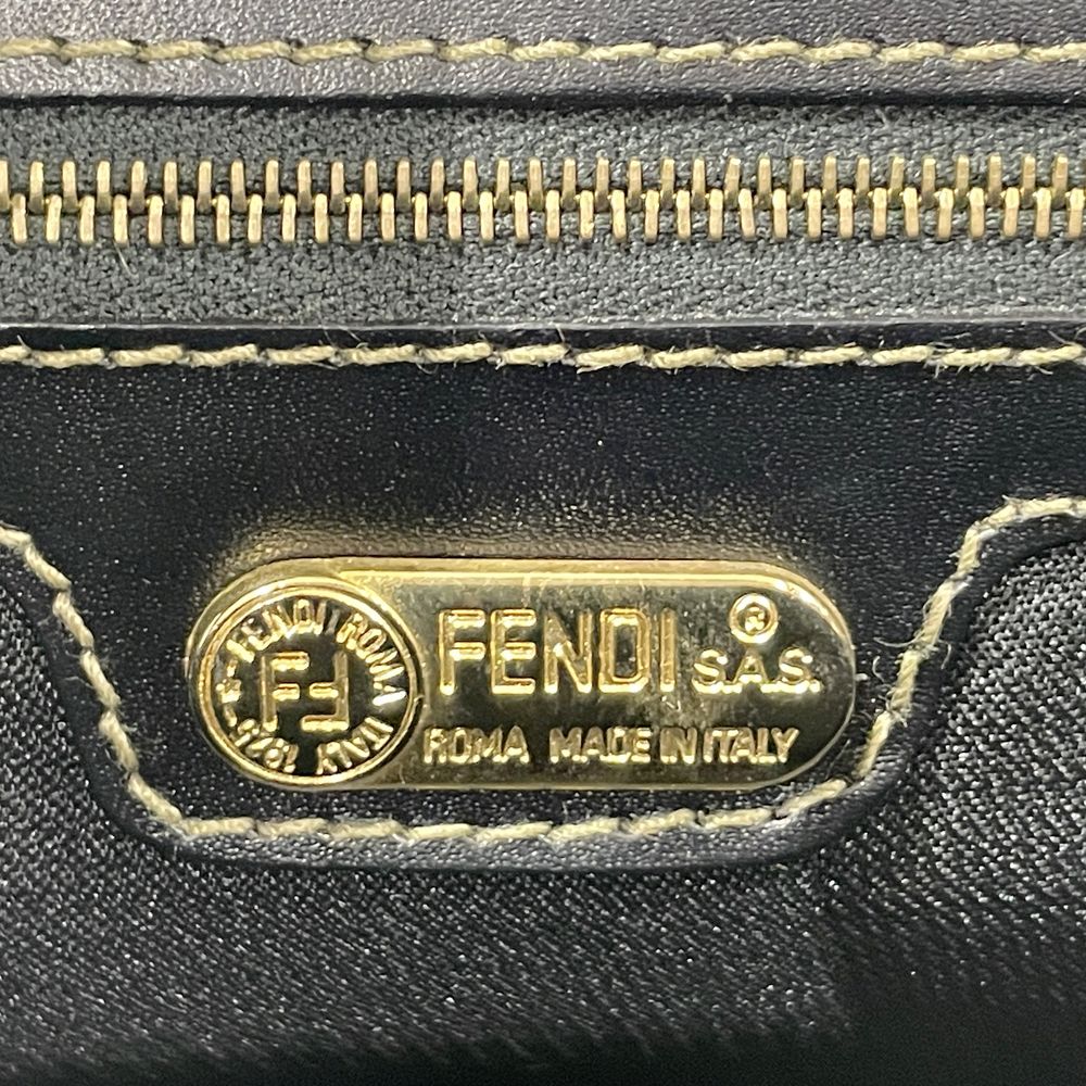 FENDI(フェンディ) ペカン ミニ ヴィンテージ ボストンバッグ PVC/レザー レディース【中古AB】20240908