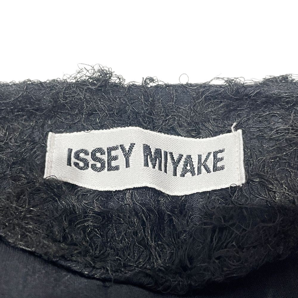 ISSEY MIYAKE(イッセイミヤケ) ノースリーブ ロングトップス スリット レイヤード フロントボタン IM91-FH009 カットソー レーヨン/アセテート レディース【中古B】20240831