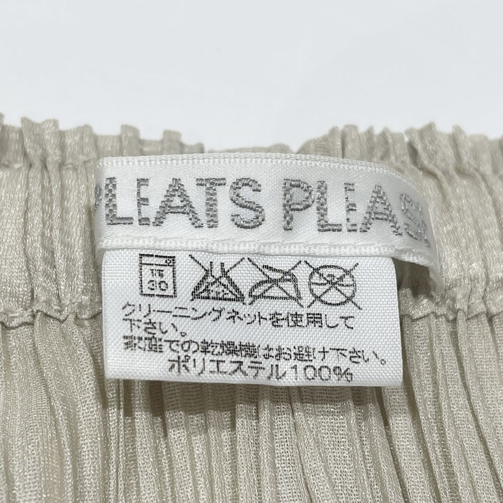 PLEATS PLEASE(プリーツプリーズ) イッセイミヤケ プリーツ加工 フリル フレア サイズ4 PP23-JG147 ロングスカート ポリエステル レディース【中古AB】20240831