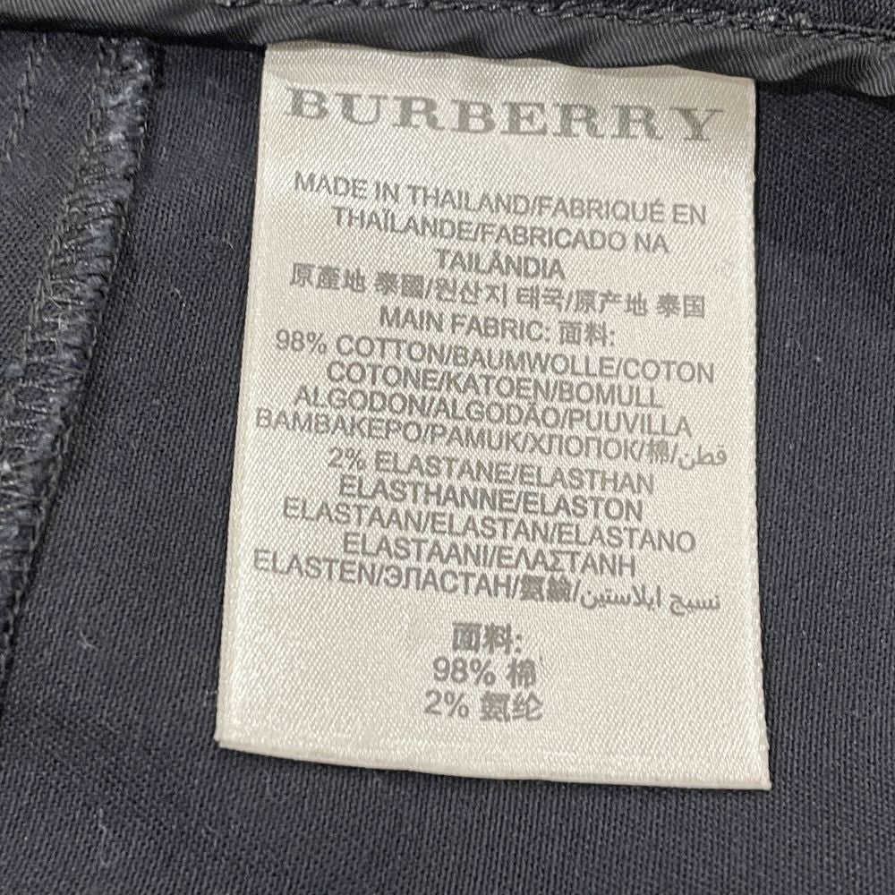 BURBERRY(バーバリー) ブリット ダブルジップ タイト カーゴ スカート コットン/エラスタン レディース【中古AB】20240928