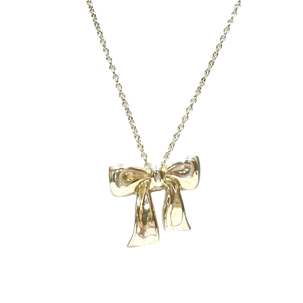 TIFFANY&Co.(ティファニー) リボン ネックレス シルバー925 レディース【中古B】20240405