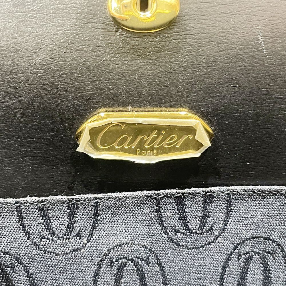 CARTIER(カルティエ) サファイアライン チェーン 斜め掛け ショルダーバッグ レザー レディース【中古AB】20240901