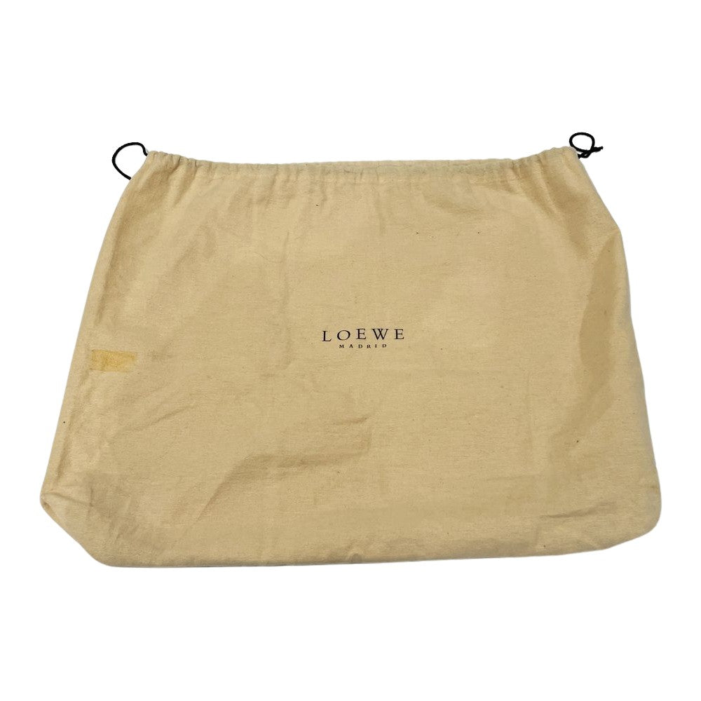 LOEWE(ロエベ) ロゴ 金具 ポーチ付き ヴィンテージ ハンドバッグ レザー レディース【中古AB】20240825