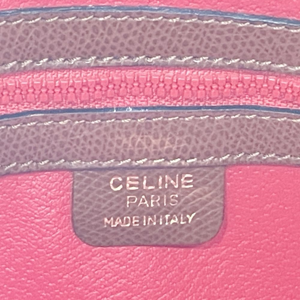 CELINE(セリーヌ) ロゴ 2WAY ヴィンテージ ハンドバッグ レザー レディース【中古AB】20240825