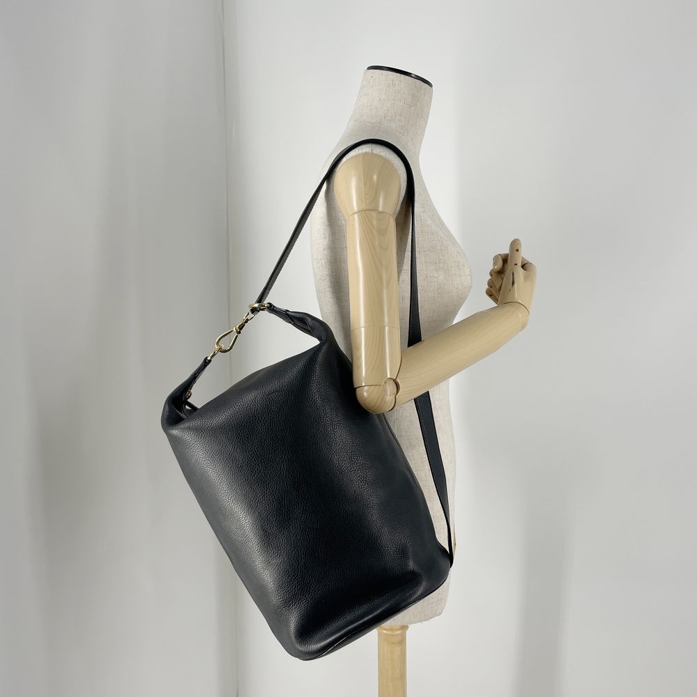 CELINE(セリーヌ) ロゴ ワンショルダー 2WAY ヴィンテージ ショルダーバッグ レザー レディース【中古AB】20240824