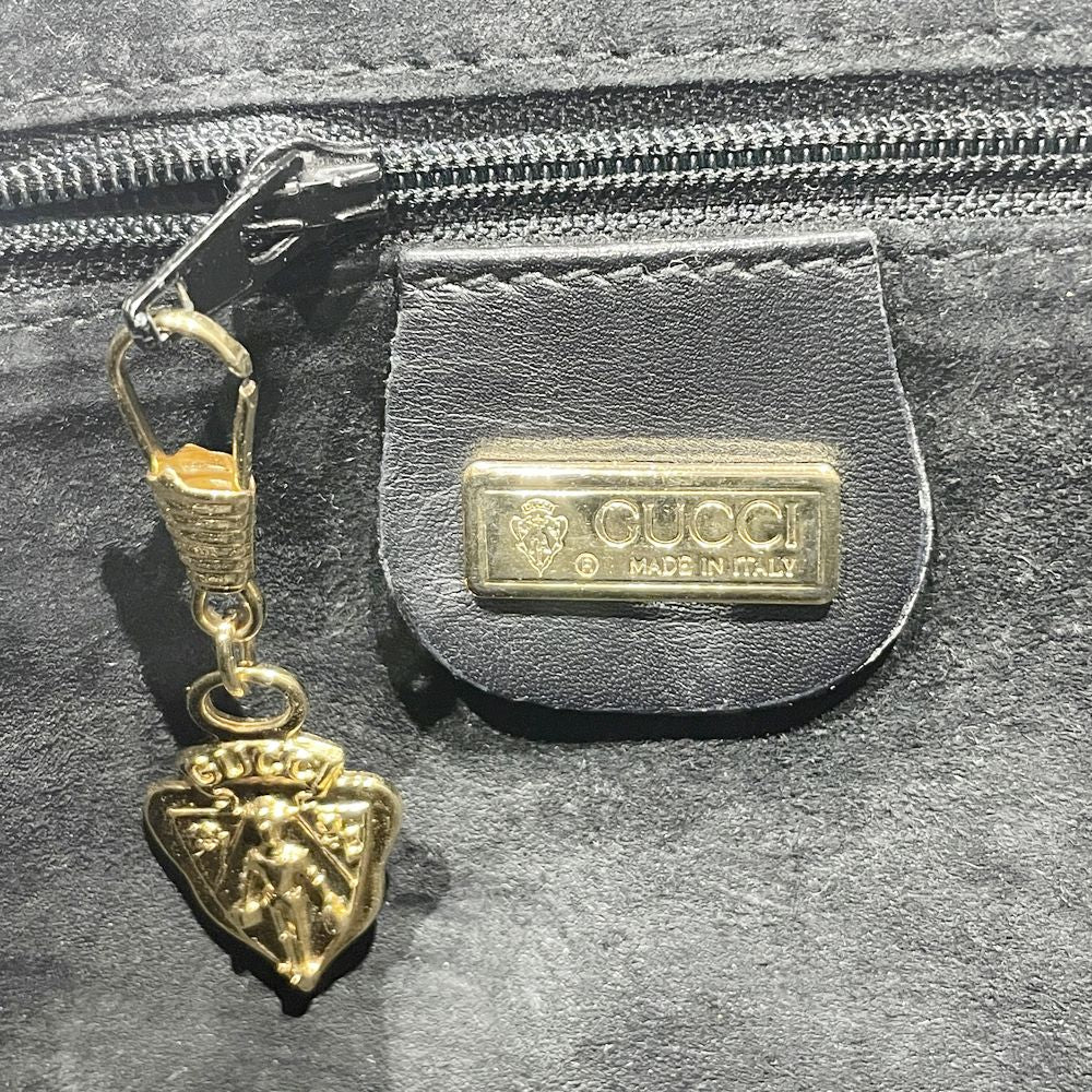 GUCCI(グッチ) GGロゴ シェリーライン 斜め掛け ヴィンテージ 007.984.0109 ショルダーバッグ レザー レディース【中古B】20240901