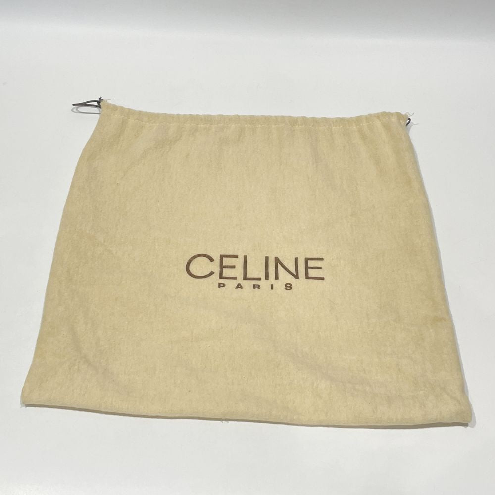 CELINE(セリーヌ) マカダム ターンロック トップハンドル ヴィンテージ ハンドバッグ PVC/レザー レディース【中古B】20240825