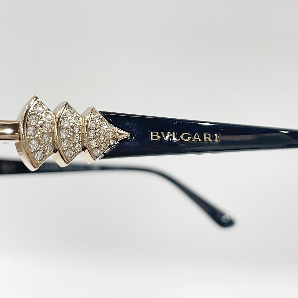 BVLGARI(ブルガリ) ディーバドリーム ナイロール ラインストーン 2162-B 眼鏡 メタル/ ユニセックス【中古A】20240831