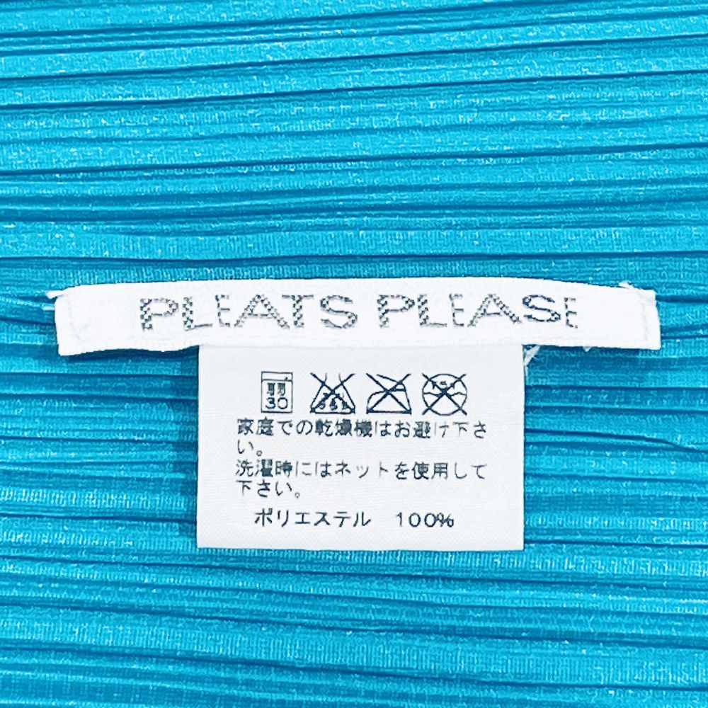 PLEATS PLEASE(プリーツプリーズ) イッセイミヤケ プリーツ加工 ノースリーブ フロントボタン サイズ3 PP51-JK201 カットソー ポリエステル レディース【中古AB】20240921