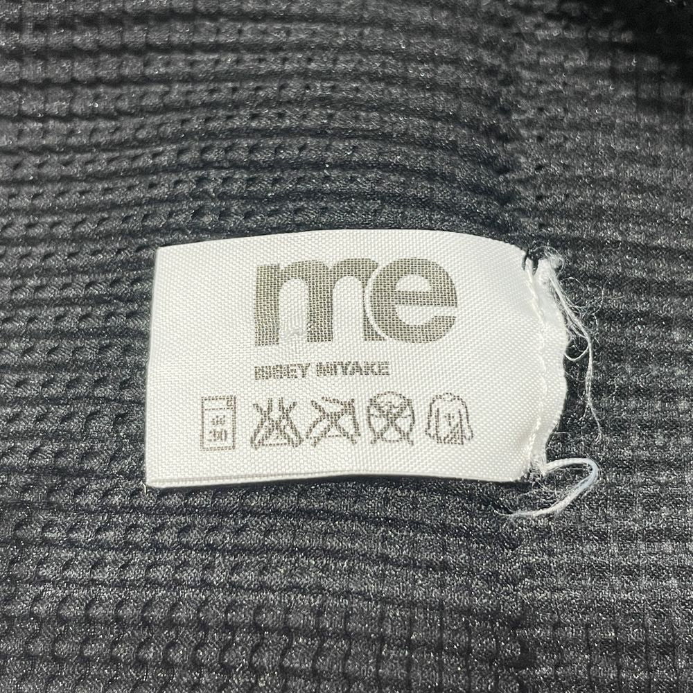 me ISSEY MIYAKE(ミー イッセイミヤケ) ワッフル加工 スノーフレイク柄 ハイネック Mi22FK103 カットソー ポリエステル レディース【中古B】20240827