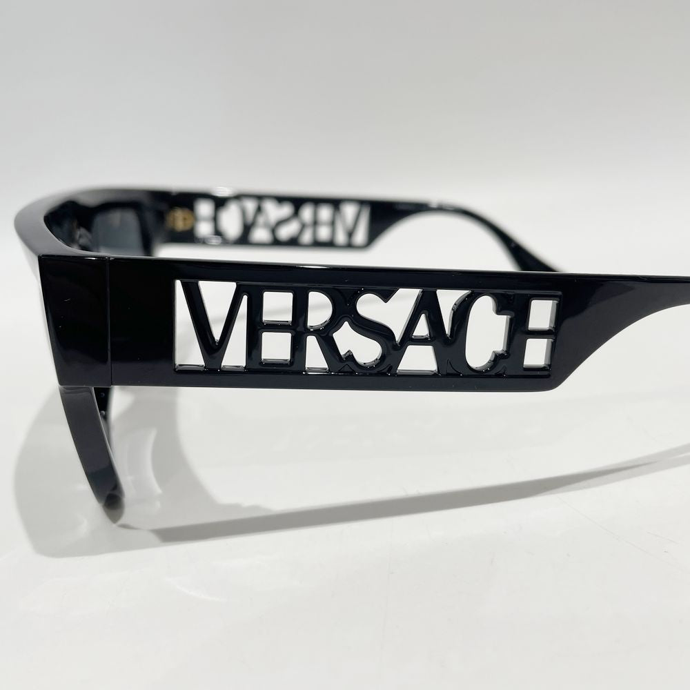 VERSACE(ヴェルサーチ) 90s ヴィンテージ ロゴ 透かし彫り 現行モデル MOD.4430U サングラス プラスチック ユニセックス【中古A】20240903