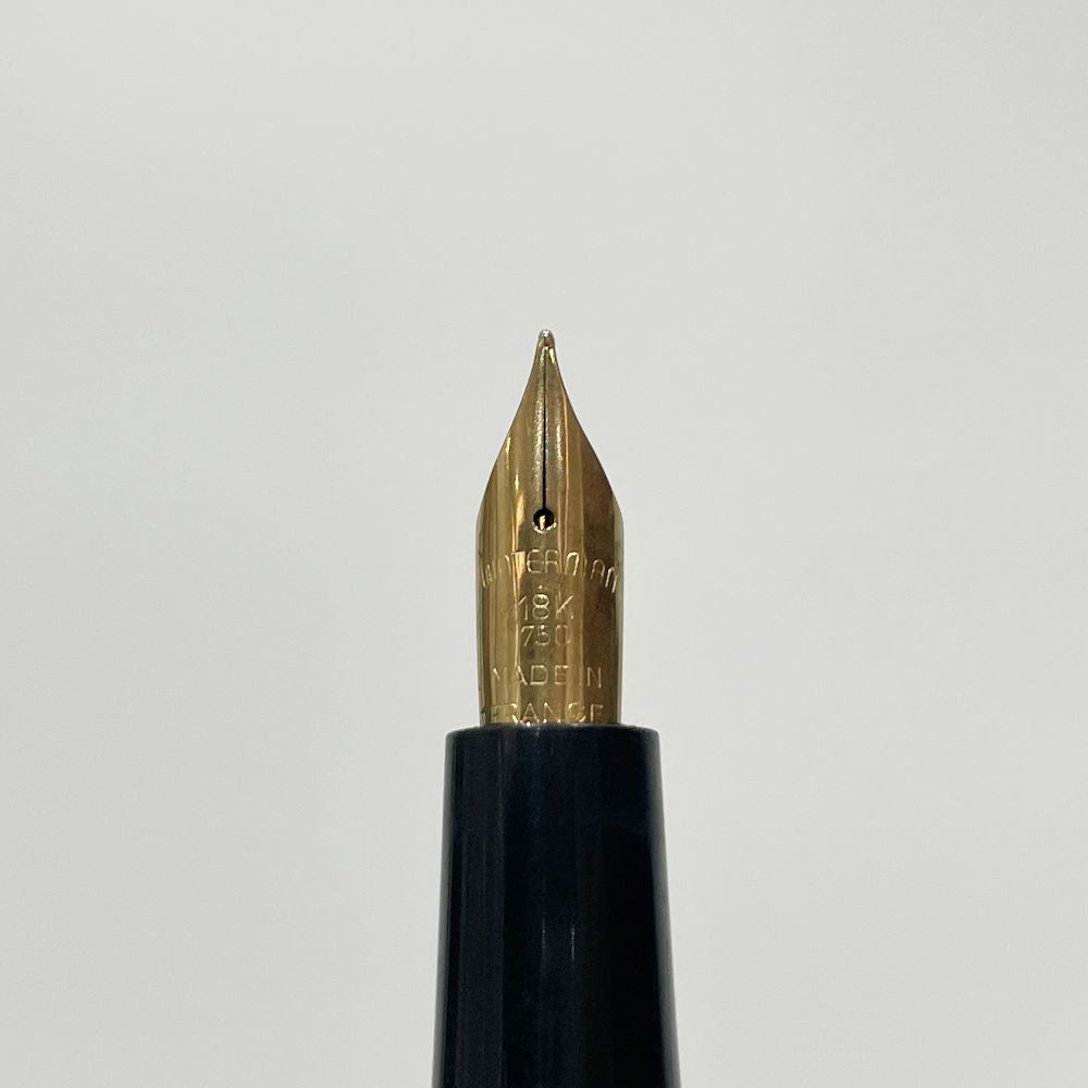 WATERMAN(ウォーターマン) トルサード42 ゴールドプレート ペン先18K 細字 万年筆 GP/ ユニセックス【中古B】20240909