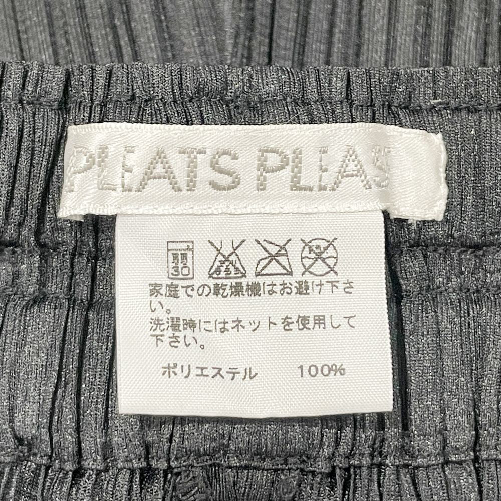 PLEATS PLEASE(プリーツプリーズ) イッセイミヤケ プリーツ加工 ロング サイドポケット サイズ1 PP83-JF414 パンツ ポリエステル レディース【中古AB】20240918