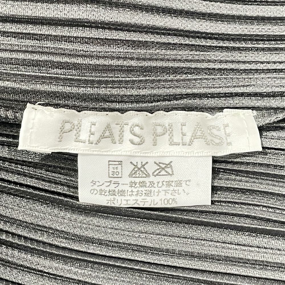 PLEATS PLEASE(プリーツプリーズ) イッセイミヤケ プリーツ加工 半袖 サイズ3 PP05-JK004 カットソー ポリエステル レディース【中古B】20240920