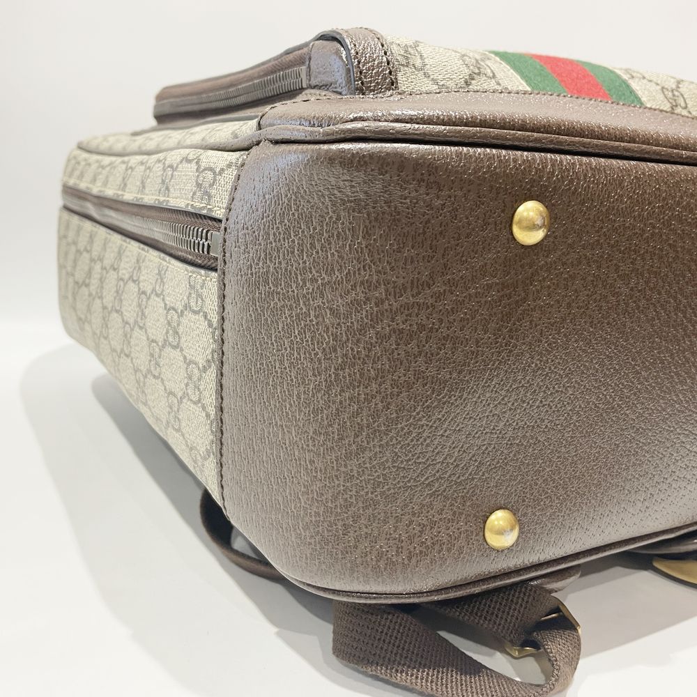 GUCCI(グッチ) オフィディア GGミディアム FABYY 9744 745718 リュック・デイパック GGスプリームキャンバス/レザー メンズ【中古AB】20240901