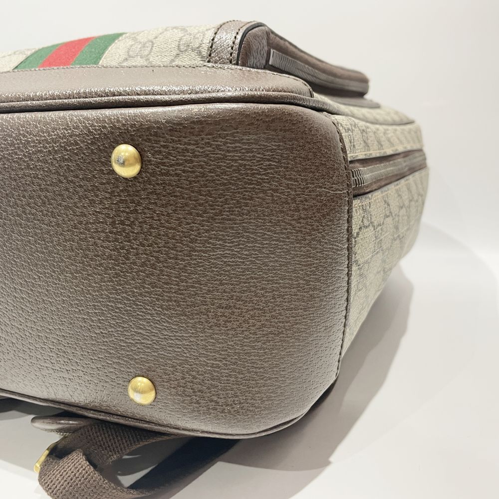 GUCCI(グッチ) オフィディア GGミディアム FABYY 9744 745718 リュック・デイパック GGスプリームキャンバス/レザー メンズ【中古AB】20240901