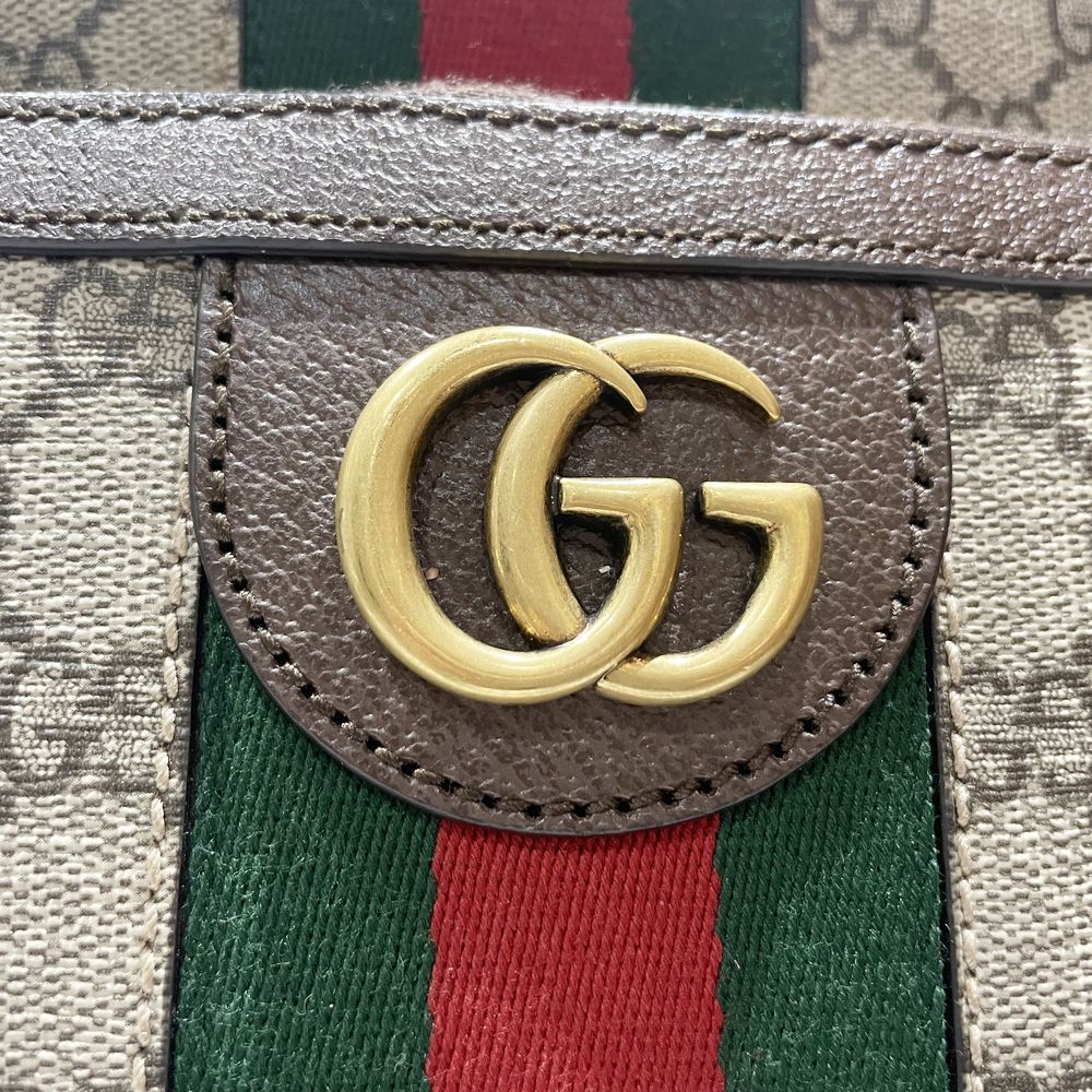 GUCCI(グッチ) オフィディア GGミディアム FABYY 9744 745718 リュック・デイパック GGスプリームキャンバス/レザー メンズ【中古AB】20240901