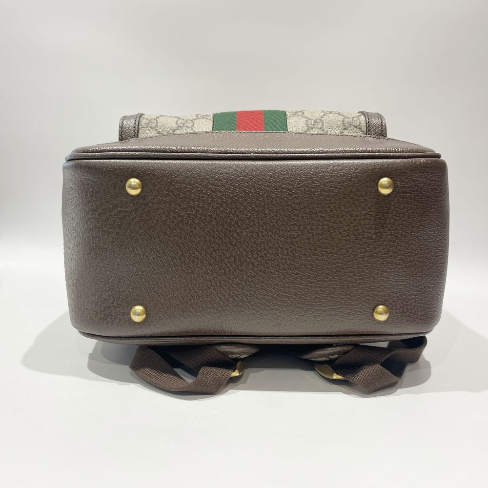 GUCCI(グッチ) オフィディア GGミディアム FABYY 9744 745718 リュック・デイパック GGスプリームキャンバス/レザー メンズ【中古AB】20240901