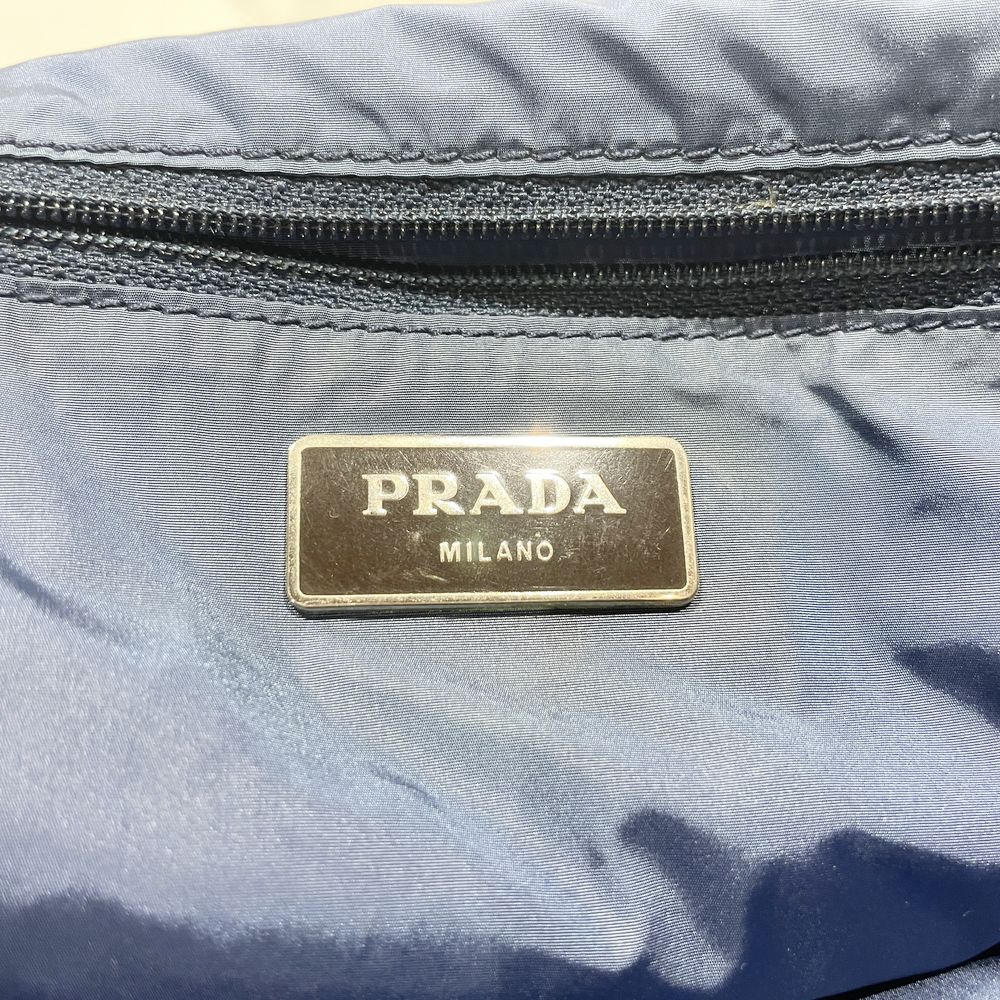 PRADA(プラダ) 三角ロゴ チェック テスート トートバッグ ナイロン/レザー ユニセックス【中古AB】20240908