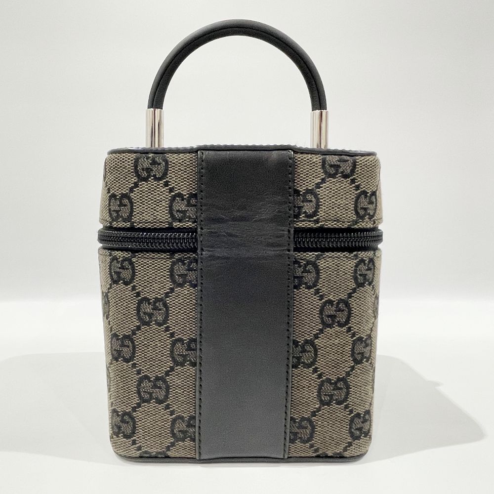 GUCCI(グッチ) バニティ ミニ トップハンドル ヴィンテージ 039.1052 ハンドバッグ GGキャンバス/レザー レディース【中古AB】20240903