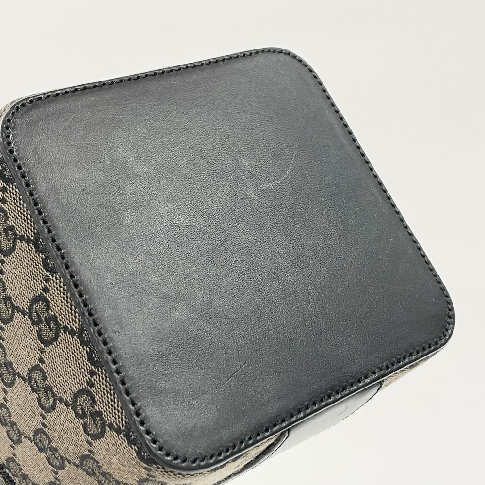 GUCCI(グッチ) バニティ ミニ トップハンドル ヴィンテージ 039.1052 ハンドバッグ GGキャンバス/レザー レディース【中古AB】20240903