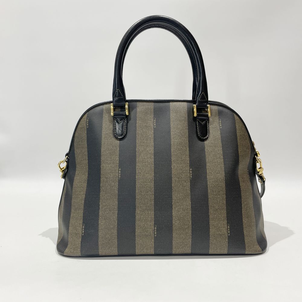 中古AB/使用感小】FENDI フェンディ ペカン 2WAY ヴィンテージ レディース ハンドバッグ ブラウン20489643