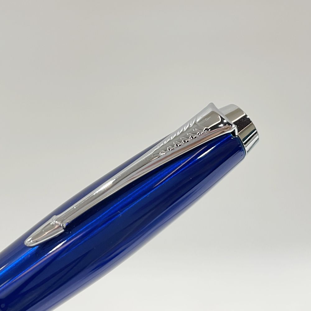 PARKER(パーカー) アーバン ブルー CT F細字 両用式 万年筆 メタル/ ユニセックス【中古A】