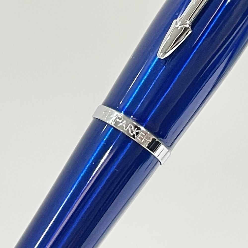 PARKER(パーカー) アーバン ブルー CT F細字 両用式 万年筆 メタル/ ユニセックス【中古A】